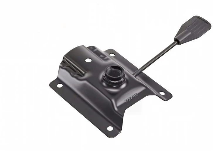 Büro Stull Schréiegt Mechanismus Brasilien|Heavy Duty Black Metal Sëtz Base Plate Mat Héicht Upassung Hiewel